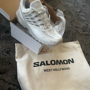 Salomon White Athletic Shoes Margiela